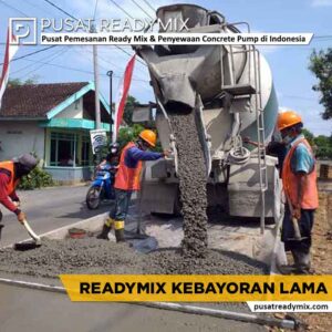 harga readymix Kebayoran Lama