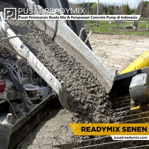 harga readymix Senen