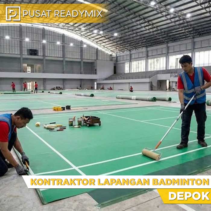 Kontraktor Lapangan Badminton Depok