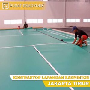 Kontraktor Lapangan Badminton Jakarta Timur