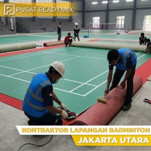 Kontraktor Lapangan Badminton Jakarta Utara