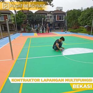 Kontraktor Lapangan Multifungsi Bekasi