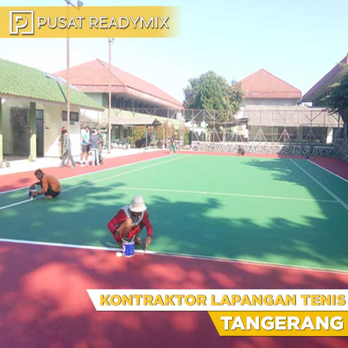 kontraktor Lapangan Tenis Tangerang
